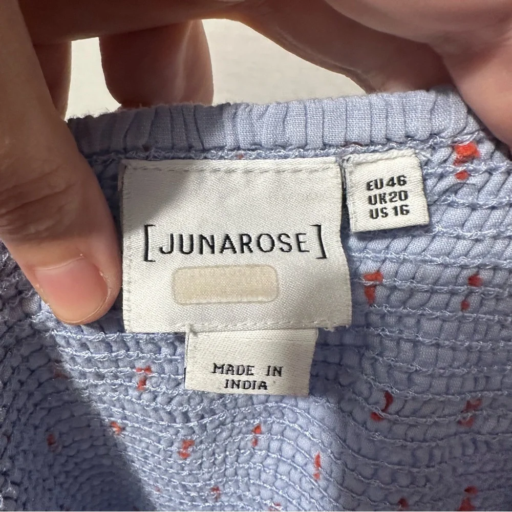 RTR Junarose Embroidered Midi Dress - size 16 - Picture 6 of 6
